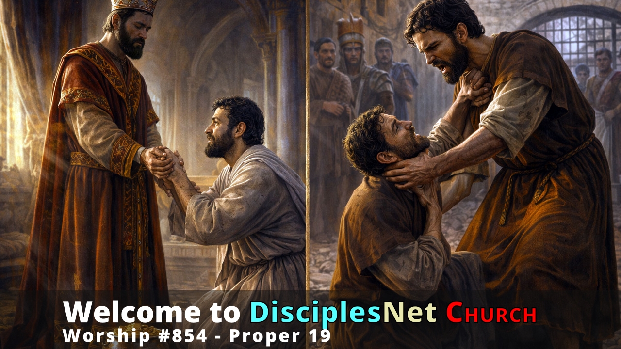 DisciplesNet Worship #854, Proper 19 (Cobb, 09.13.2026)