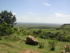 photo of hillside looking out to a far horizon