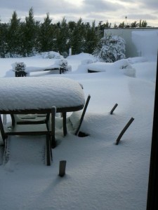 photo of snow cover in New Zealand