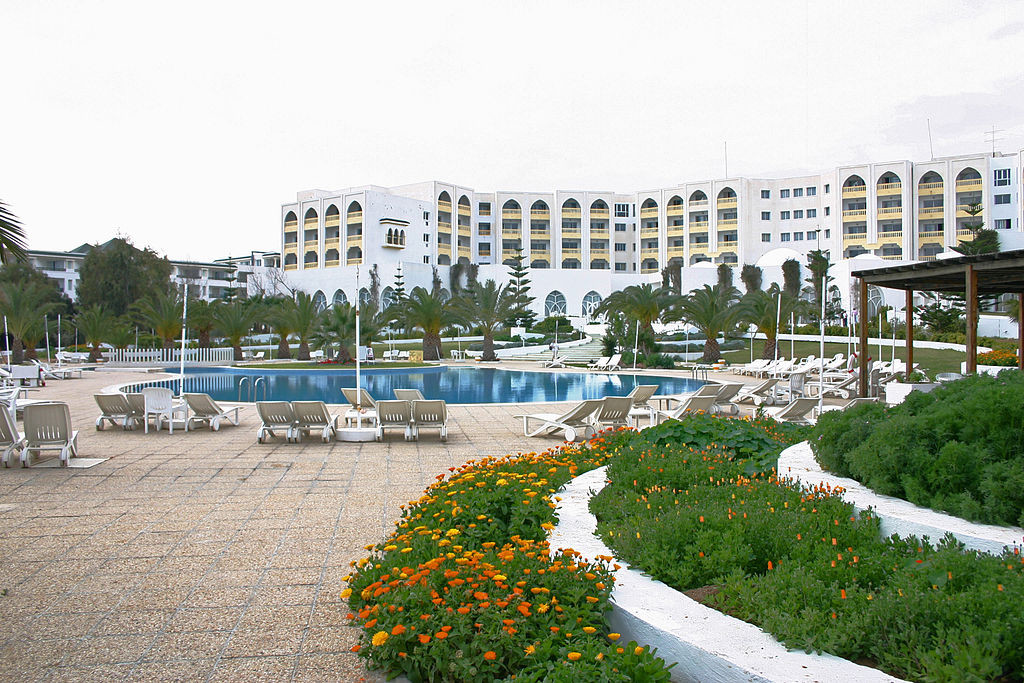 TUNISIA Hotel_Pool_(TONY HISGETT